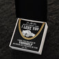 To My Son | Never Forget That I Love You - Cuban Link Chain