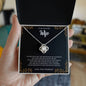 To My Beautiful Wife | You Are My Everything - Love Knot Necklace