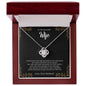 To My Beautiful Wife | You Are My Everything - Love Knot Necklace